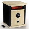 Heat Storm Infrared Space Heater, Floor Style, Cabinet Design, 1500 Watts, Digital Thermostat, 120 Volt, Black HS-1500-ILODB